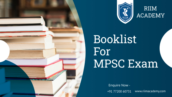 Booklist for MPSC Exam