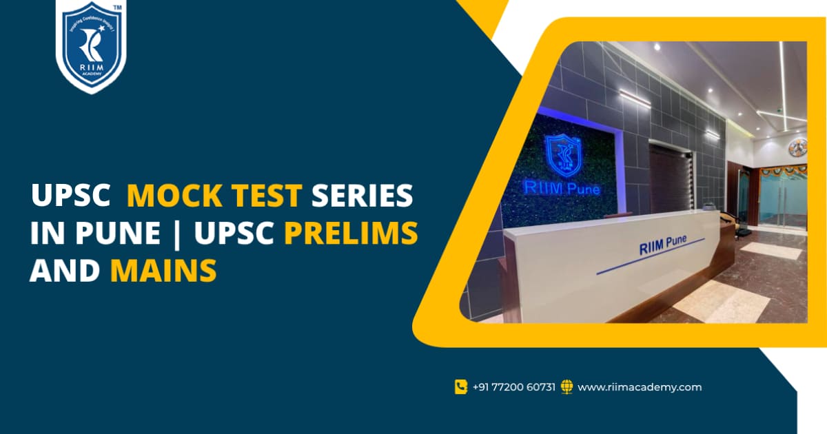 UPSC Mock Test Series in Pune | UPSC prelims and Mains